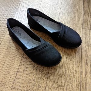 Clarks Cloudsteppers Adella Pace Black Flat 9